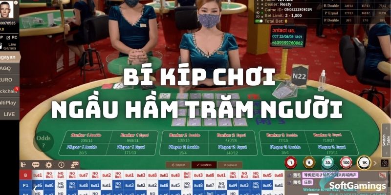 Bí kíp giúp ăn tiền từ game Ngầu hầm trăm người